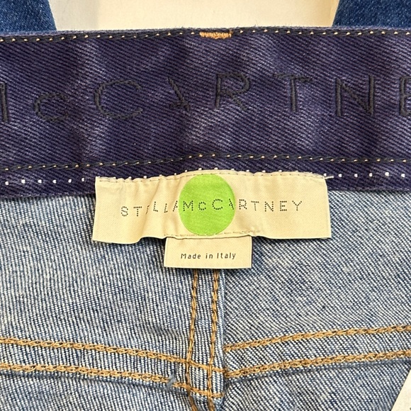 STELLA MCCARTNEY | True Blue 70s Flares High Rise Denim Jeans Pants Bellbottoms - Picture 11 of 15